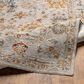 Surya Reina Light Gray, Cream, Denim, Rust, Mustard, Olive and Tan 5" x 7"5" Area Rug, , large