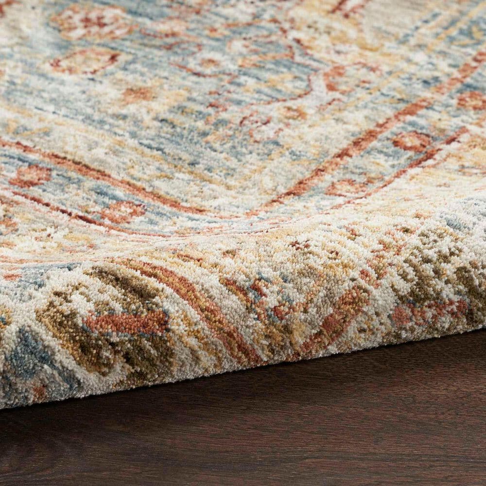 Nourison Sahar SHR01 7&#39;10&quot; x 10&#39;4&quot; Blue Area Rug, , large