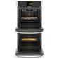 GE Profile 27" Smart Built-In Convection Double Wall Oven - Stainless Steel, , large