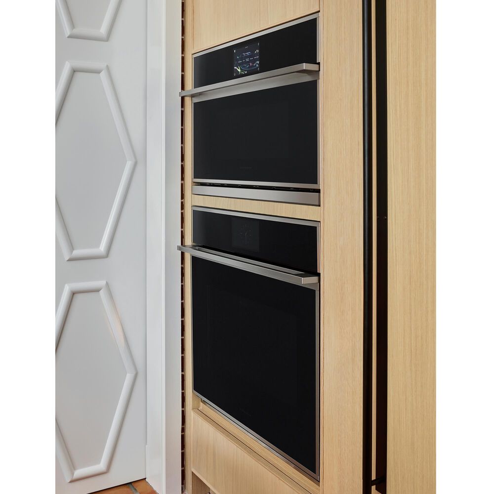 Monogram Minimalist 30&quot; Single Electric Wall Oven with 120V Advantium Technology in Stainless Steel, , large