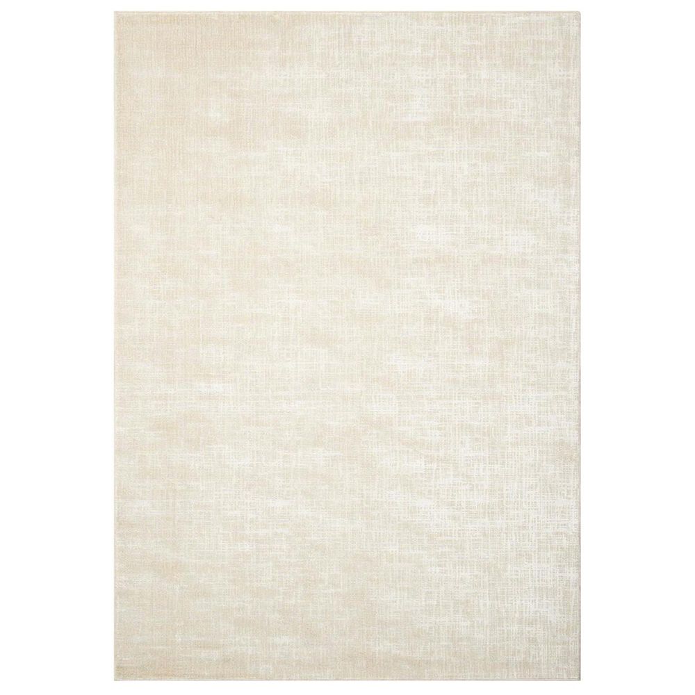 Nourison Starlight STA02 5"3" x 7"5" Oyster Area Rug, , large