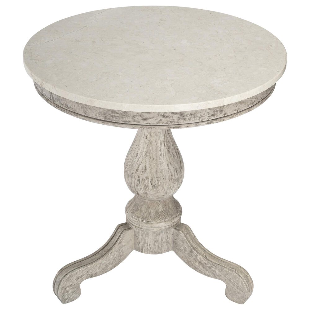 Butler Danielle Accent Table in Rustic Grey and Marble, , large