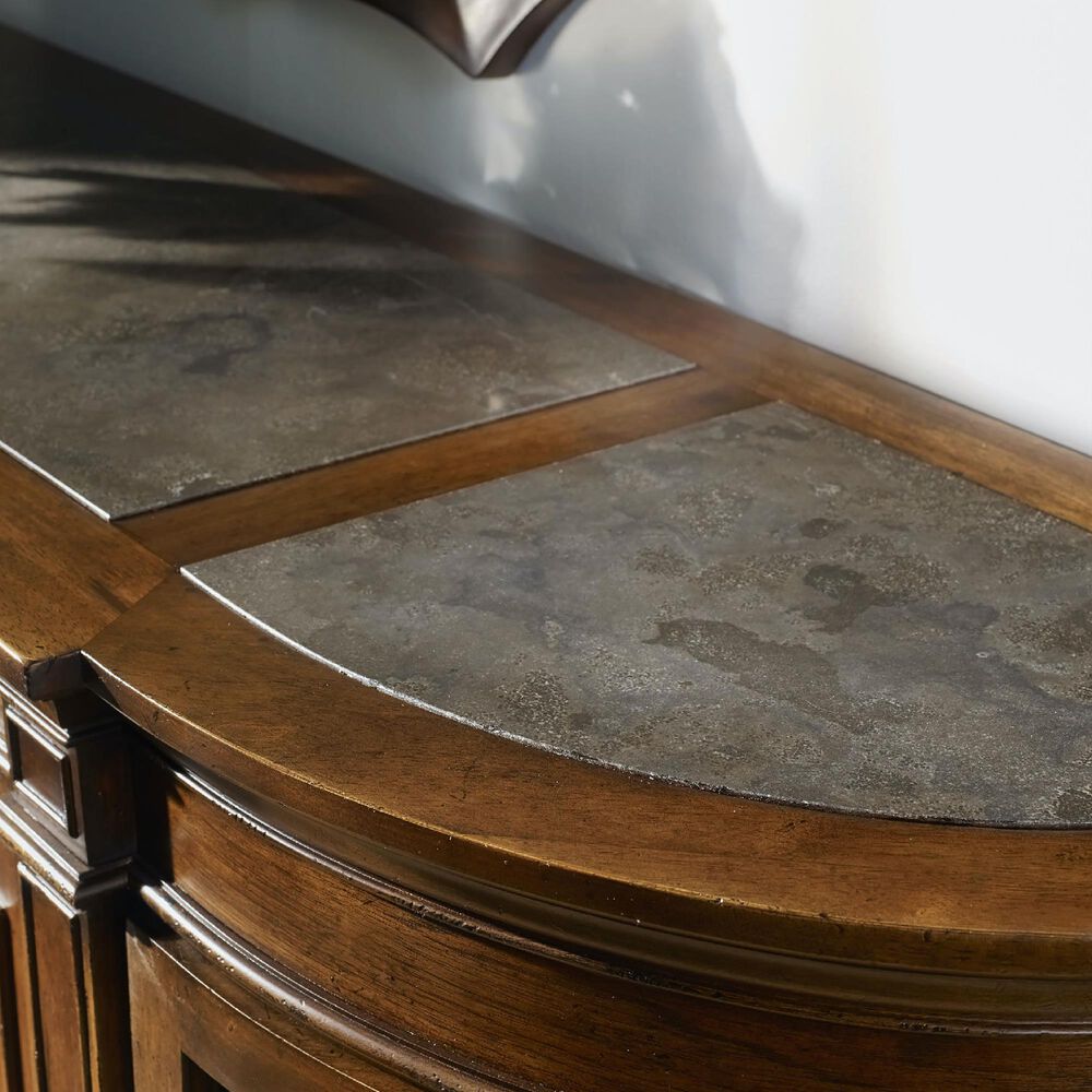 Hooker Furniture Archivist Sideboard in Pecky Pecan and Bluestone, , large