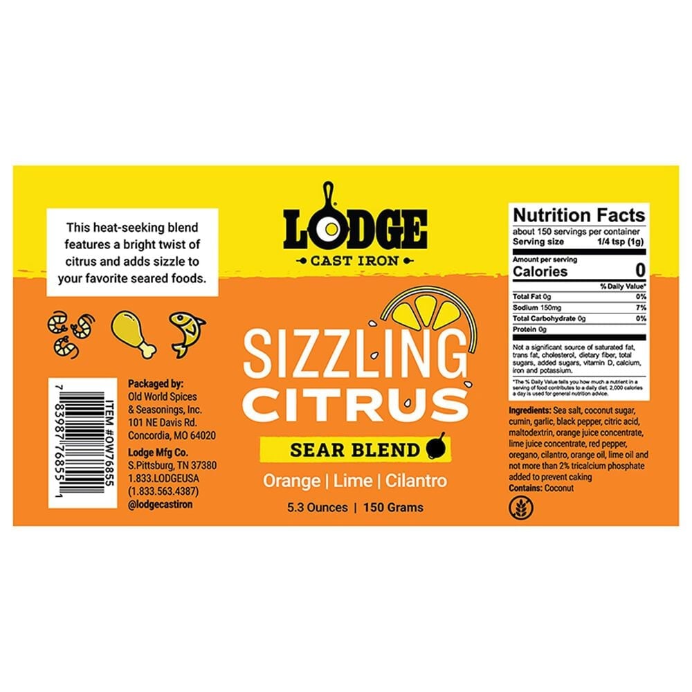Lodge Sizzling Citrus Sear Blend, , large