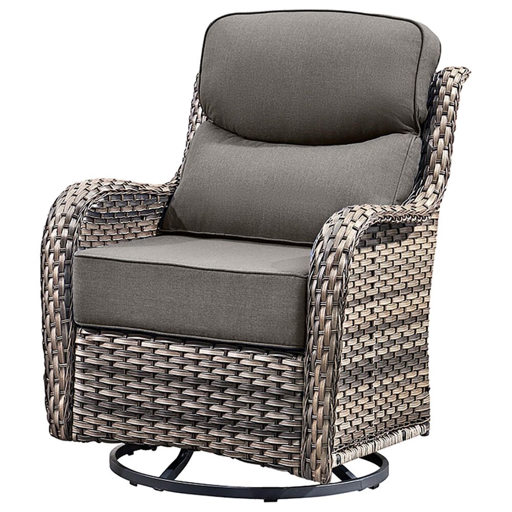 Sunwell Garden 7-Piece Conversation Set in Gray, , large