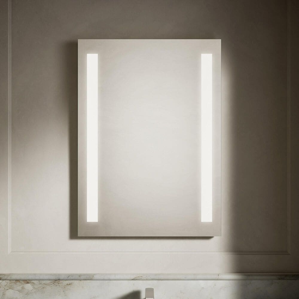 Kohler Verdera 24" x 33" Lighted Mirror in Aluminum, , large