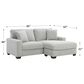 Ashley Greenbriar Stationary Sofa with Chaise in Smoke, , large