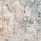 Surya Carlisle 2" x 2"11" Pale Blue, Dusty Pink, Medium Brown, Cream and Charcoal Area Rug, , large