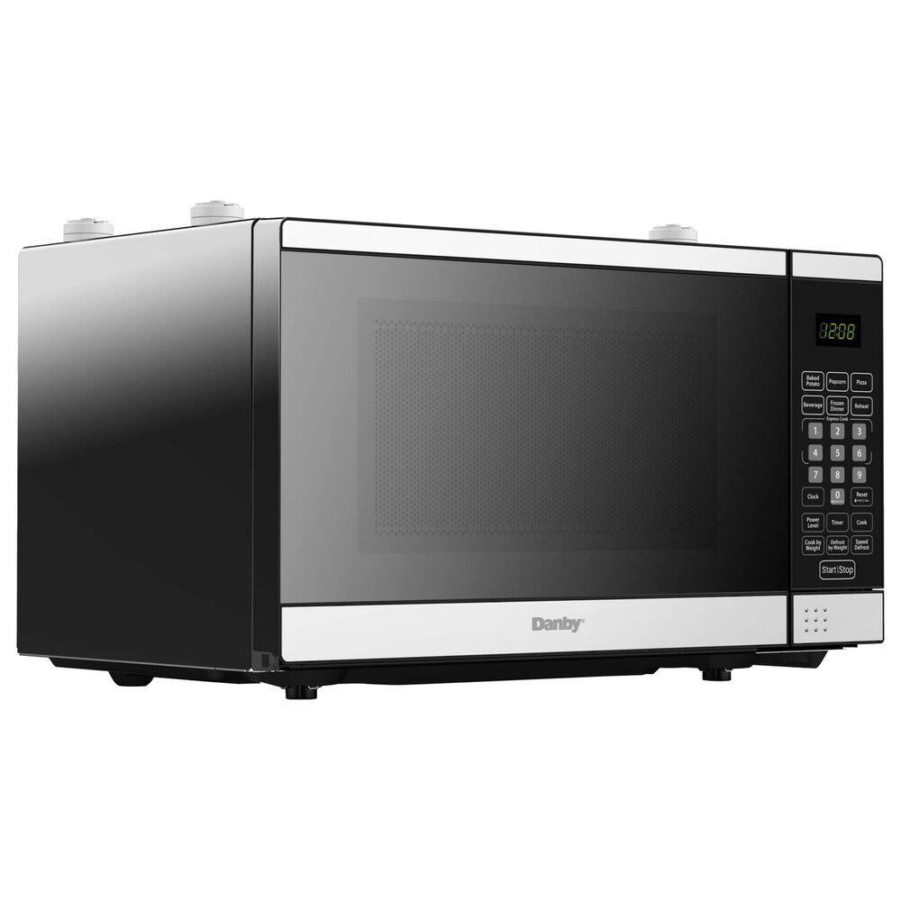 Danby 0.7 Cu.Ft. Countertop Microwave in Stainless Steel, , large