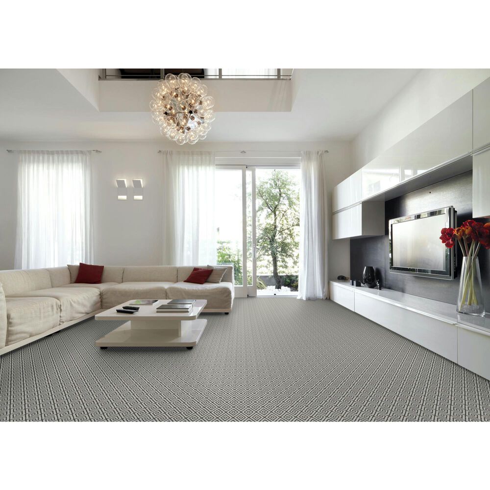 Karastan Stunning Opulence Carpet in Designer Black, , large