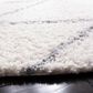 Safavieh Parma Shag PMA515A 5"3" Round Cream and Grey Area Rug, , large