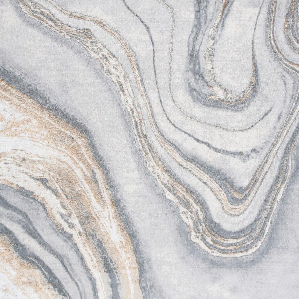 Safavieh Orchard ORC637 Contemporary 9&#39; x 12&#39; Grey and Gold Area Rug, , large