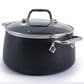 All-Clad HA1 Expert 4-Quart Nonstick Soup Pot with Lid in Black, , large
