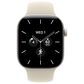 Apple Watch Series 12 (GPS + Cellular) 42mm Pearl White Ceramic Case with Sand Sport Band - M/L and 2-Year AppleCare+, , large