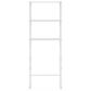 HOMLUX Turn-N-Tube 3-Shelf Over The Toilet Storage Space Saver in White, , large