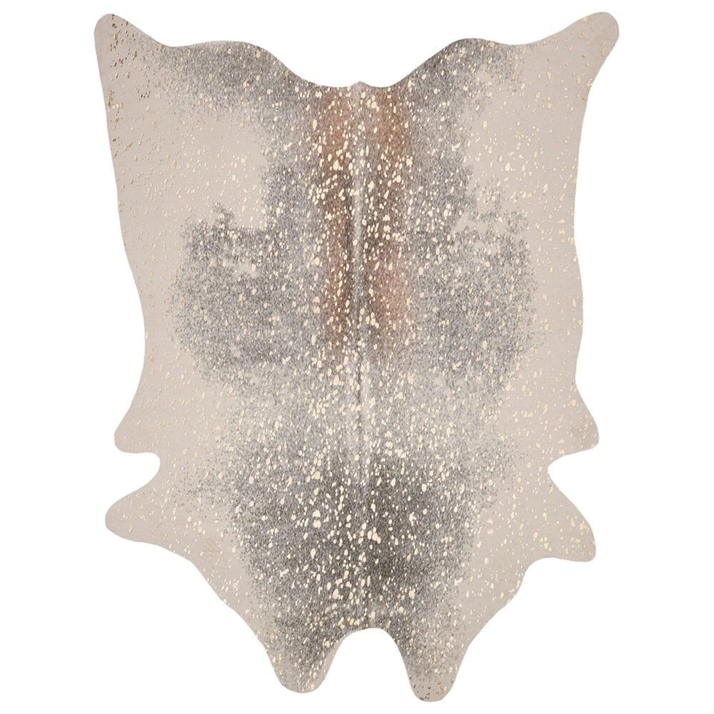 Loloi Bryce BZ-07 6"3 x 8" Pewter and Gold Area Rug, , large