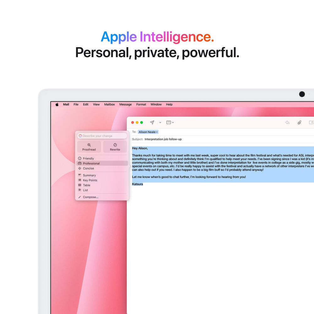 Apple 24-Inch iMac with Retina 4.5K display: Apple M4 Chip with 10-core CPU and 10-core GPU 24GB Unified Memory, 512GB SSD in Pink &#40;Latest Model&#41;, , large
