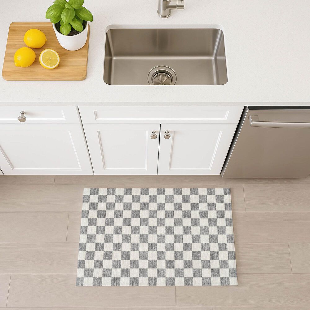 Dalyn Rug Company The Reserve TR7 Gray 2&#39;6&quot; x 3&#39;10&quot; Indoor/Outdoor Area Rug, , large