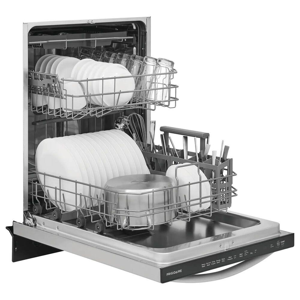 Frigidaire 24" BuiltIn Bar Handle Dishwasher with EvenDry in Stainless