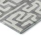 Dalyn Rug Company The Reserve TR1 Gray 10" x 14" Indoor/Outdoor Area Rug, , large