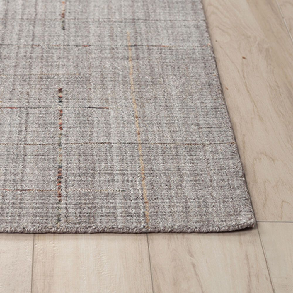 RIZZY Kiki 5&#39; x 7&#39;6&quot; Ivory and Brown Area Rug, , large