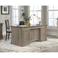 Sauder Palladia Executive Desk in Split Oak, , large