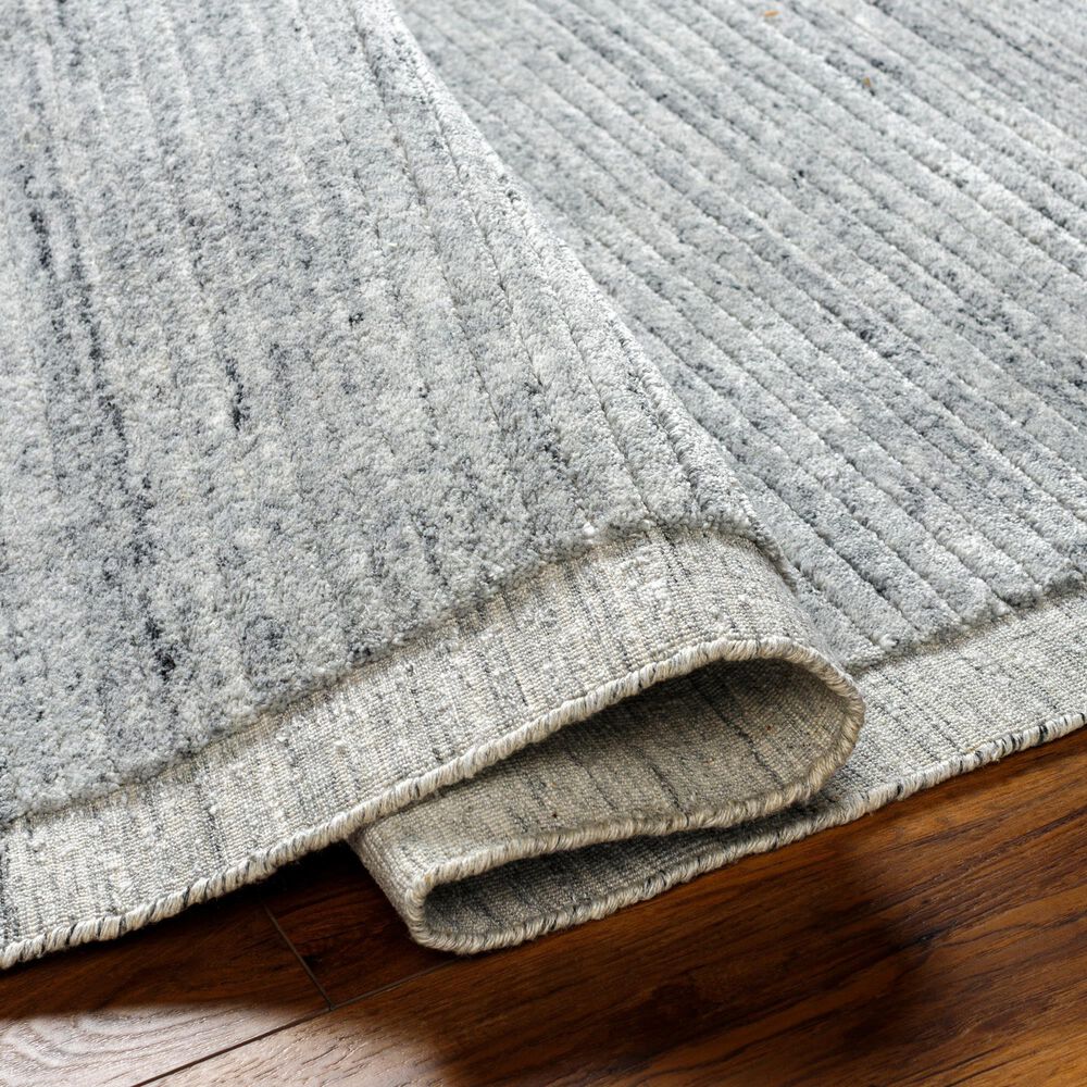 Surya Yasmin 2&#39; x 3&#39; Gray, Ivory and Black Area Rug, , large