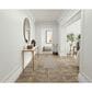 Nourison Courtyard Ivory and Silver 2" x 6" Indoor/Outdoor Runner, , large