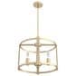 Hunter Astwood 18" 4-Light Chandelier in Alturas Gold, , large