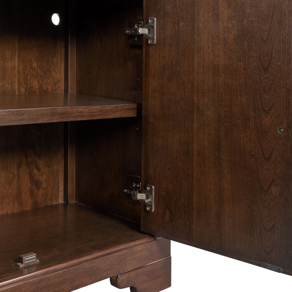 Riva Ridge Arlington 2-Door Bookcase in Classic Brown, , large