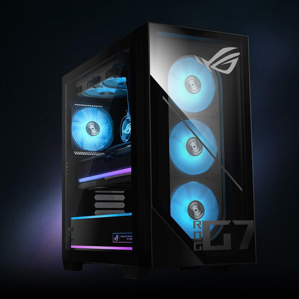 ASUS G700 Gaming Desktop | Intel Core Ultra 9 285K - 32GB RAM - NVIDIA GeForce RTX 5090 Graphics - 1TB SSD in Black, , large