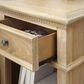Homestyles Manor House 1 Drawer  1 Cubby Nightstand in Brown, , large