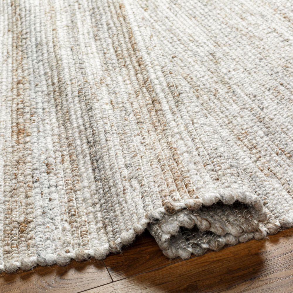 Surya Florentina Off-White, Charcoal and Light Slate 10&#39; x 14&#39; Area Rug, , large