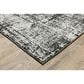 Oriental Weavers Gemini Faded Medallion 7"10" x 10"10" Charcoal Area Rug, , large