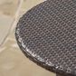 Hearth and Haven Corsica Patio Bistro Table in Brown, , large