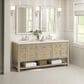 James Martin Vanities Breckenridge 72" Double Vanity in Whitewashed Oak with 3 cm Ethereal Noctis Quartz Top, , large