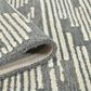 Amer Rugs Chicago 2" x 3" Dark Gray Area Rug, , large