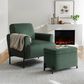 Lifestyle Solutions Kona Small Storage Ottoman in Green, , large