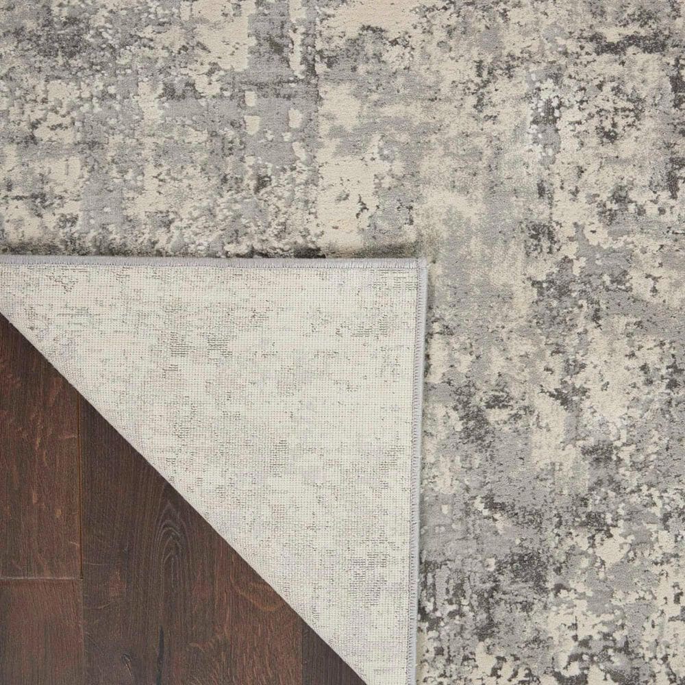 Nourison Rustic Textures Grey and Beige 7&#39;10&quot; x 10&#39;6&quot; Area Rug, , large
