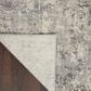 Nourison Rustic Textures Grey and Beige 7"10" x 10"6" Area Rug, , large