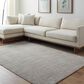 Surya Masterpiece Light Gray and Medium Gray 5" x 7"5" Area Rug, , large