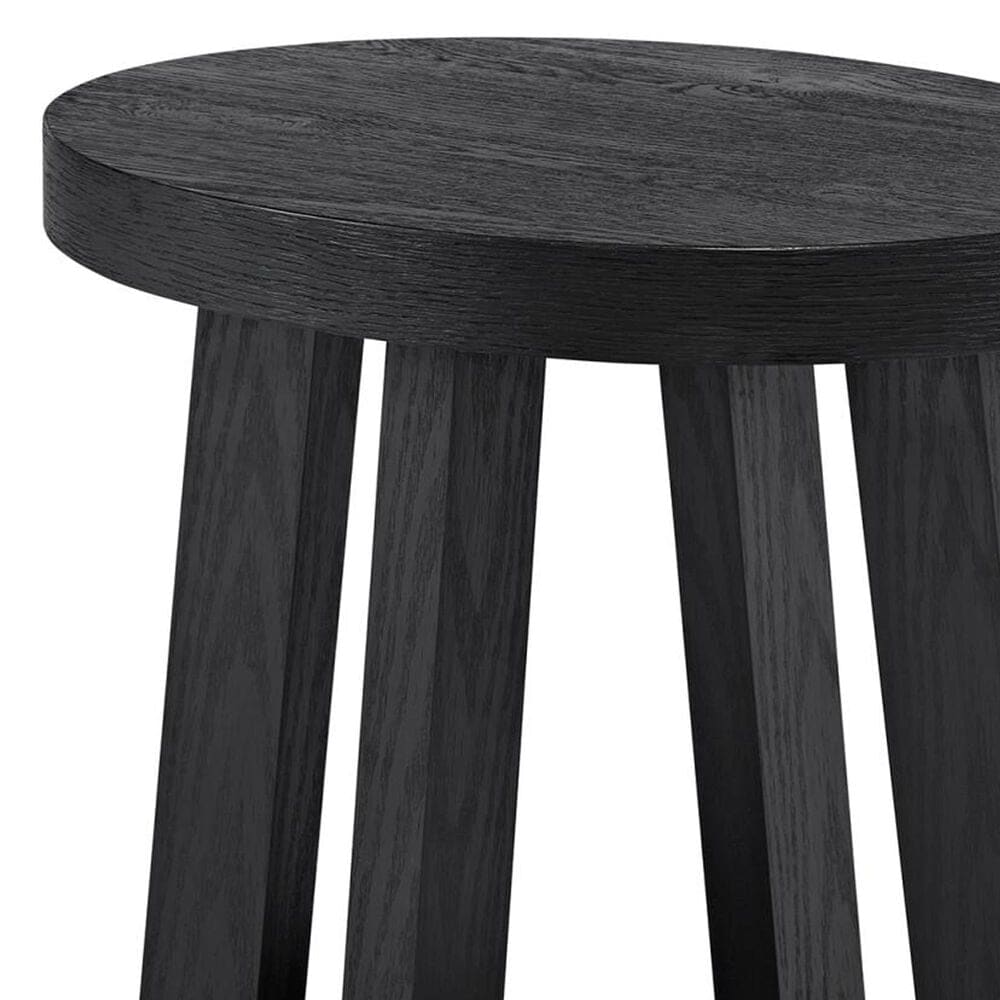 Forma &amp; Co Boho Oval End Table in Black, , large