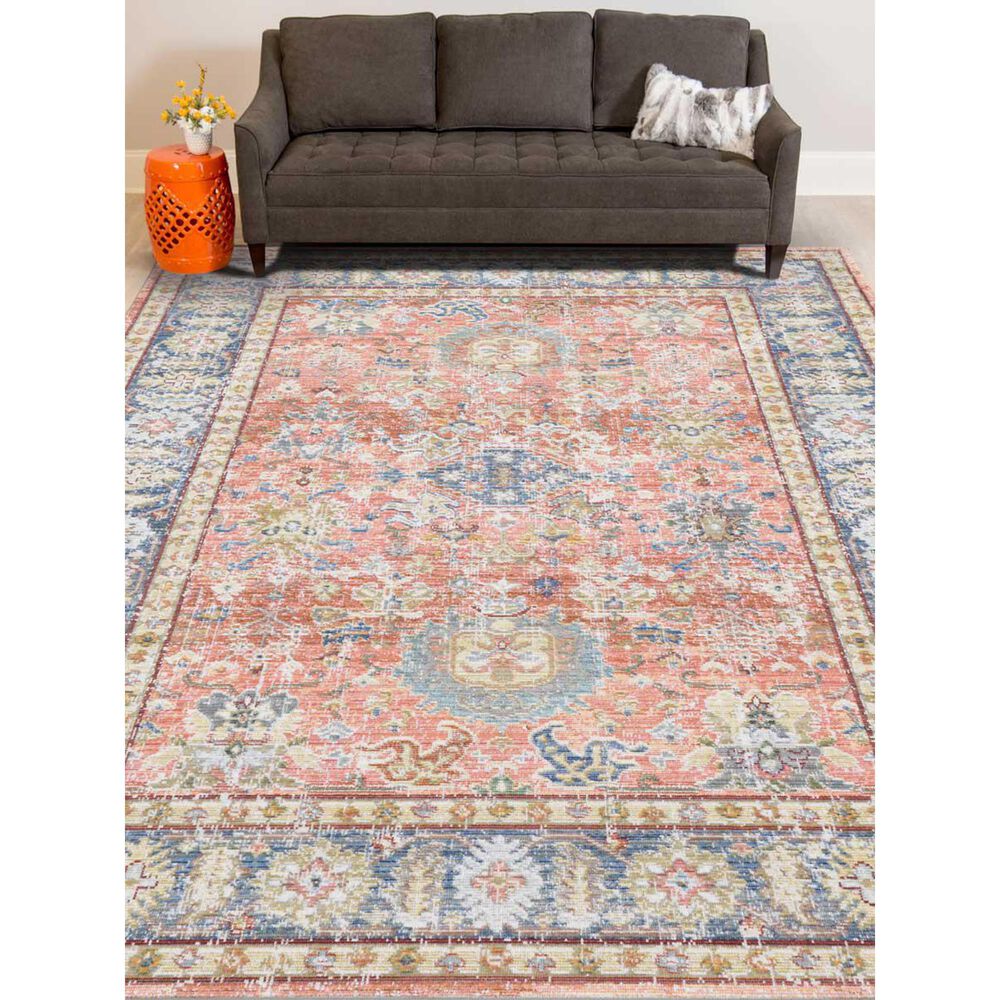 Amer Rugs Century 5&#39;3&quot; x 7&#39;3&quot; Living Coral Area Rug, , large