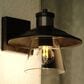 Vaxcel Westport 1-Light Outdoor Motion Sensor Wall Sconce in Textured Black, , large