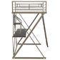 Parkerville Furniture Line Twin Z-Loft Bed in Pewter, , large