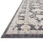Loloi II Monroe 9"3" x 13" Charcoal and Natural Area Rug, , large