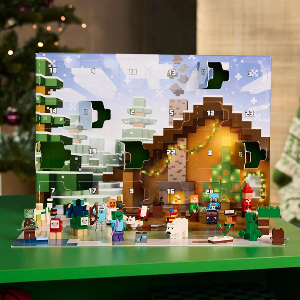 LEGO Minecraft Advent Calendar 2025 Building Set, , large