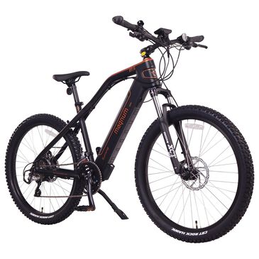 Magnum Summit Electric Mountain Bike in Black and Orange, , large