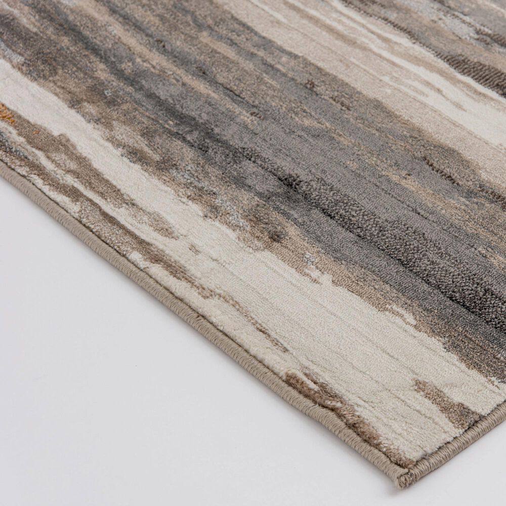 Central Oriental Adore Carena 5&#39; x 7&#39;6&quot; Grey and Beige Area Rug, , large