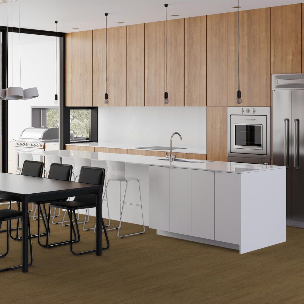 Fuzion SmartDrop 7 Coffee Bean 7&quot; x 48&quot; Luxury Vinyl Plank, , large